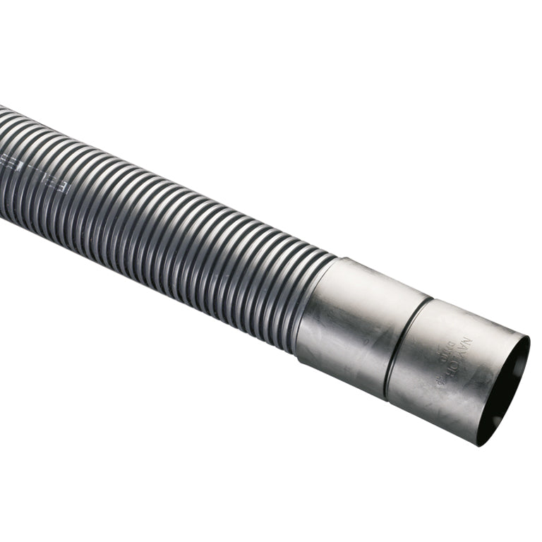 TWINWALL DUCTING 178(150)mm x 6m PIPE BLACK ELEC INC COUP