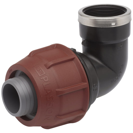 PLASSON BARRIER 90° Elbow Female Adaptor