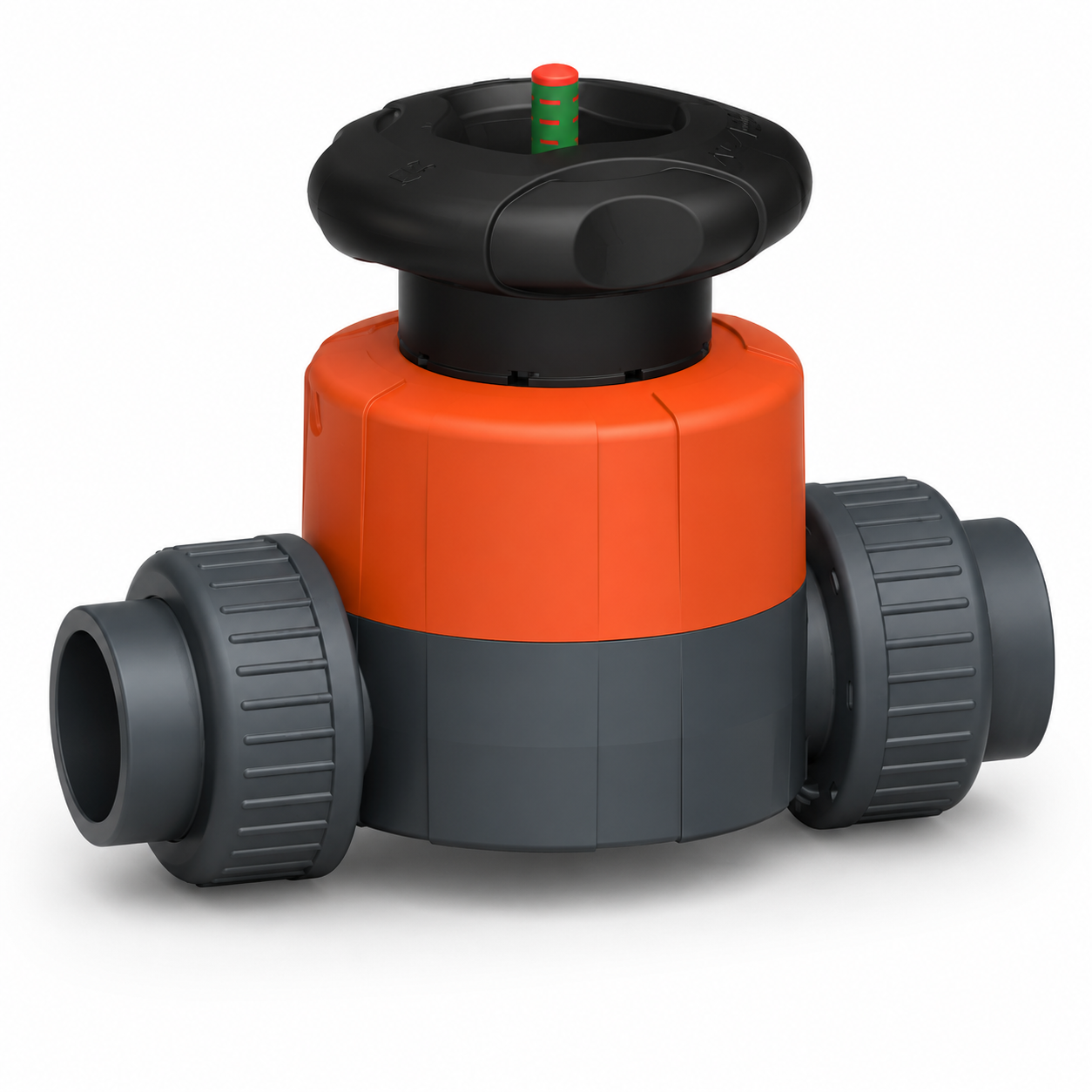 Georg Fischer PVC-U Diaphragm valve type 541 with solvent sockets  & epdm seals