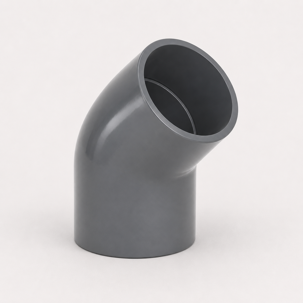Georg Fischer PVC-U 45 degree elbow