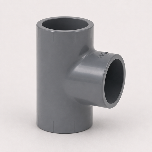 Georg Fischer PVC-U Equal tee 90 degree PN10