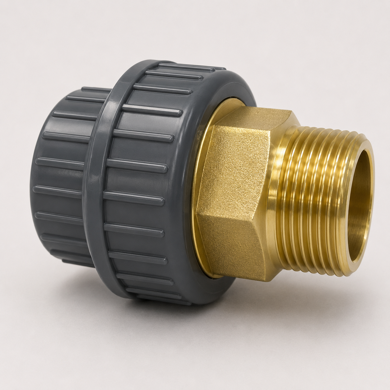 Georg Fischer PVC-U Adaptor union PVC/Brass r