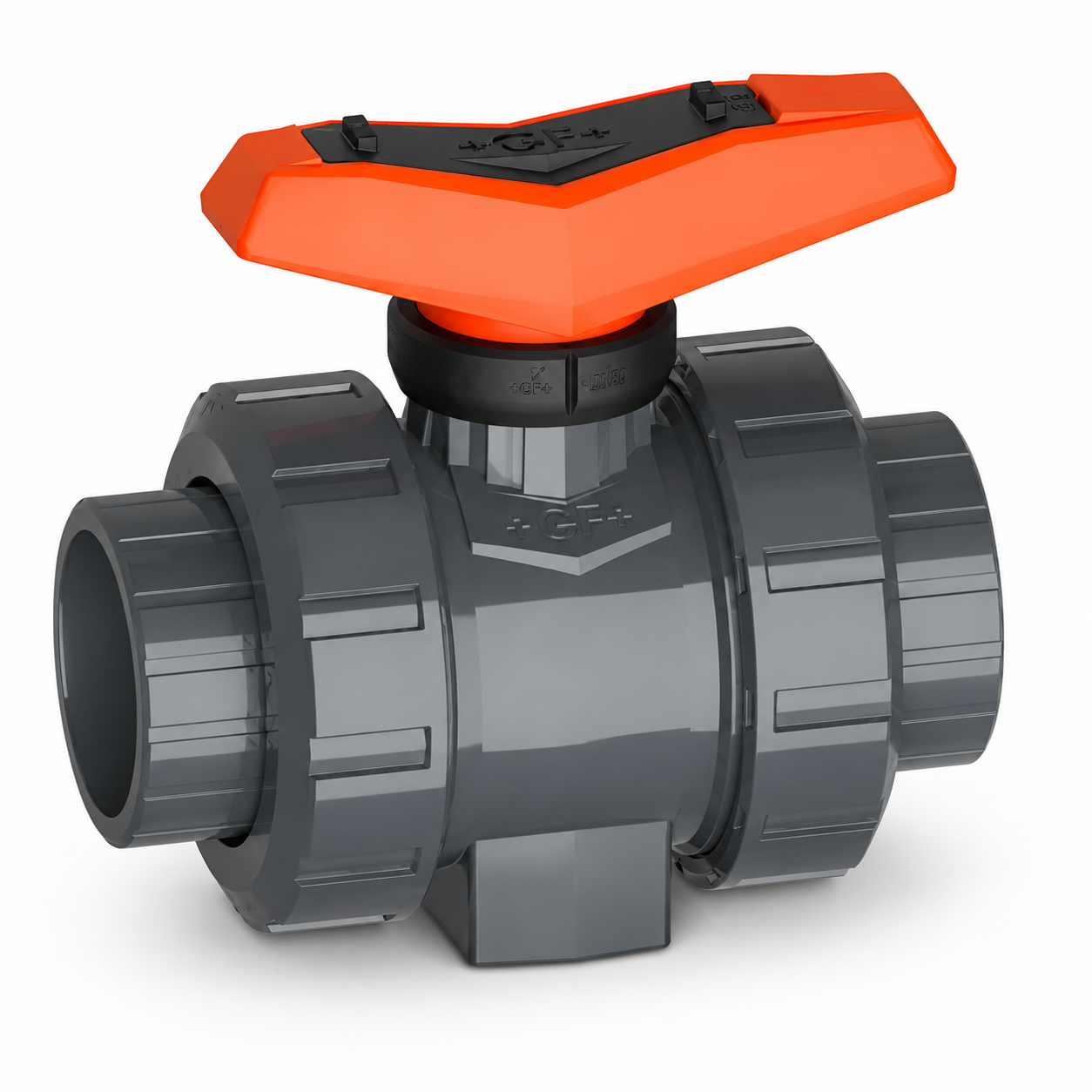 Georg Fischer PVC-U Ball valve type 546 Pro with solvent sockets  & epdm seals