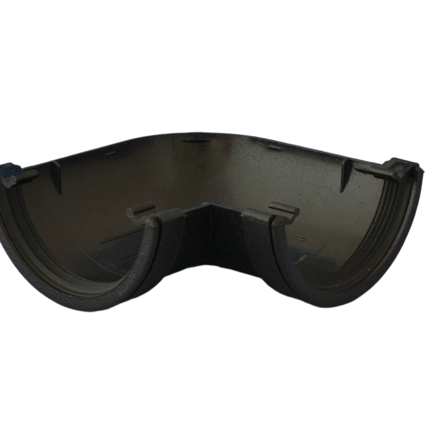 AQUAFLOW HALF ROUND 90° ANGLE KAST IRON EFFECT