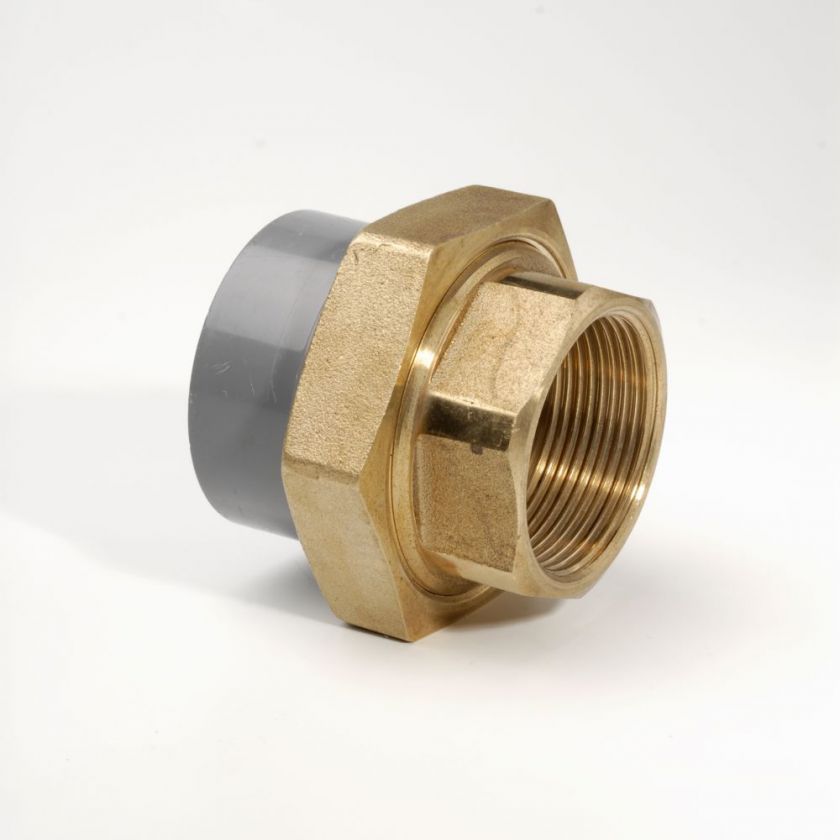 ABS Composite Union Plain/BSP Female Brass 1/2"