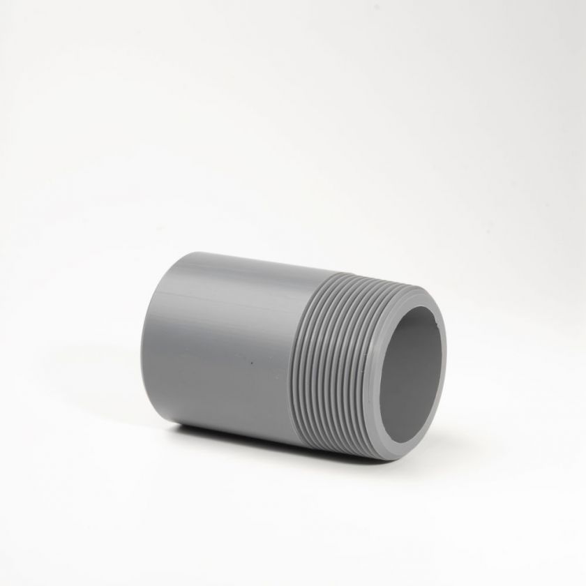 ABS Barrel Nipple Plain/BSP Male 3/8"