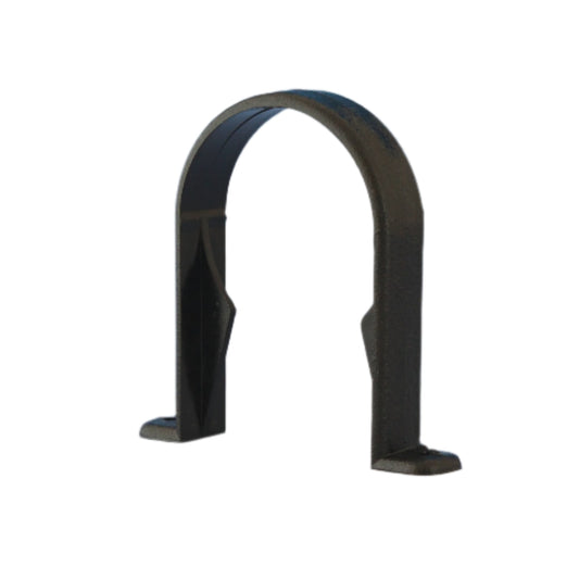 ROUND DOWNPIPE CLIP KAST IRON EFFECT
