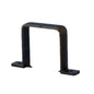 SQUARE FLUSH DOWNPIPE CLIP KAST IRON EFFECT