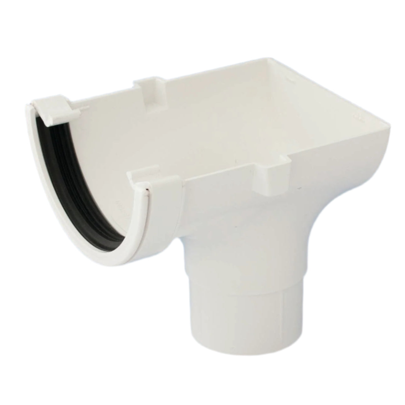 AQUAFLOW HALF ROUND STOPEND OUTLET