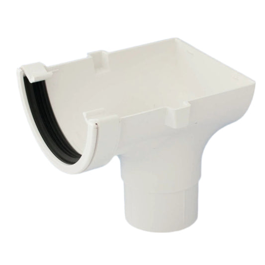 AQUAFLOW HALF ROUND STOPEND OUTLET
