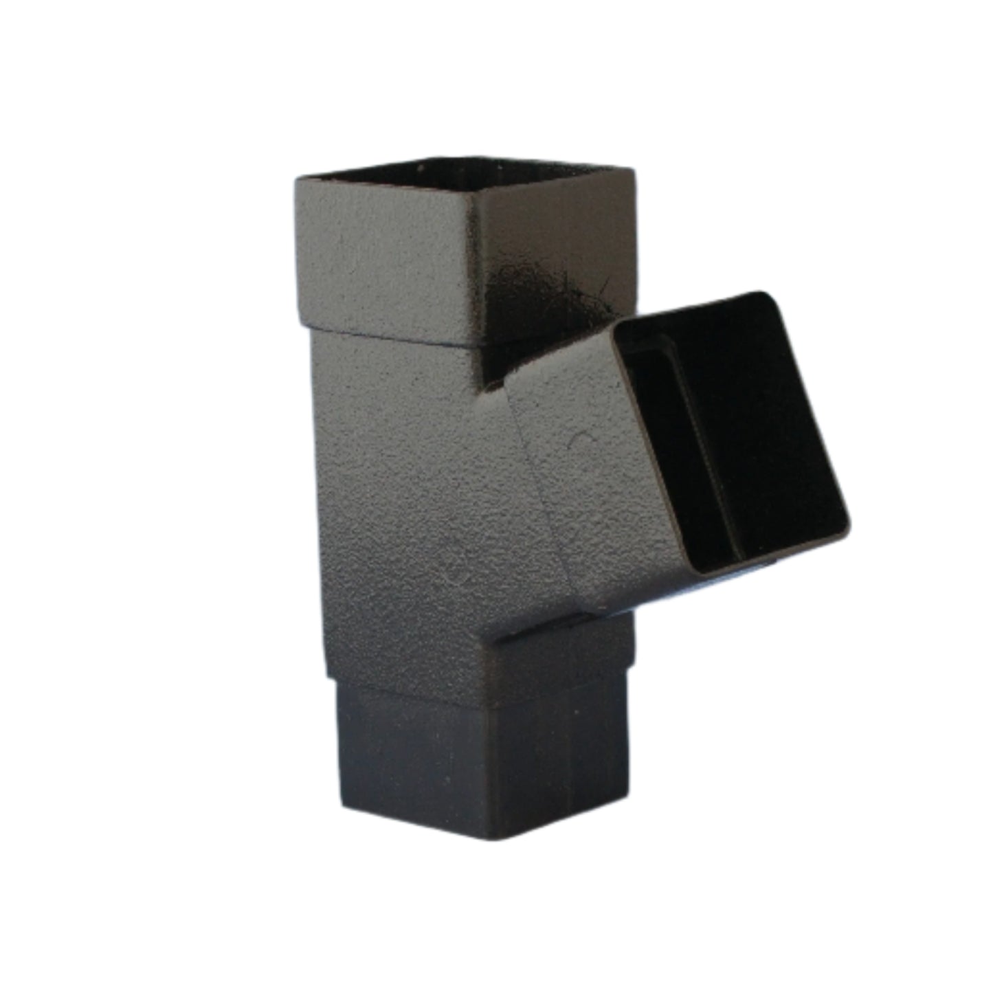 SQUARE 112.5° BRANCH KAST IRON EFFECT