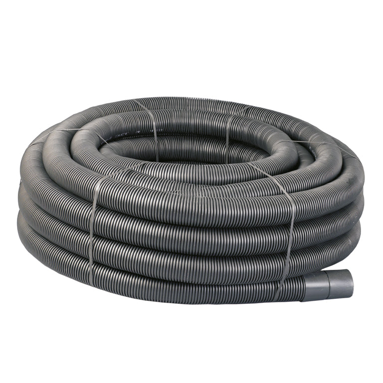 TWINWALL DUCTING 160(137)mm x 50m COIL BLACK ELEC INC COUP