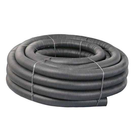 TWINWALL DUCTING 110( 94)mm x 50m COIL BLACK ELEC INC COUP
