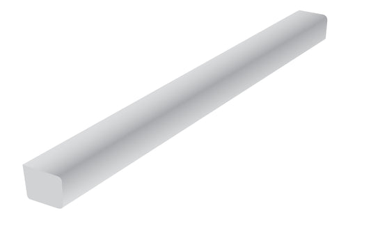 5 Metre Brilliant White Rectangular Trim
