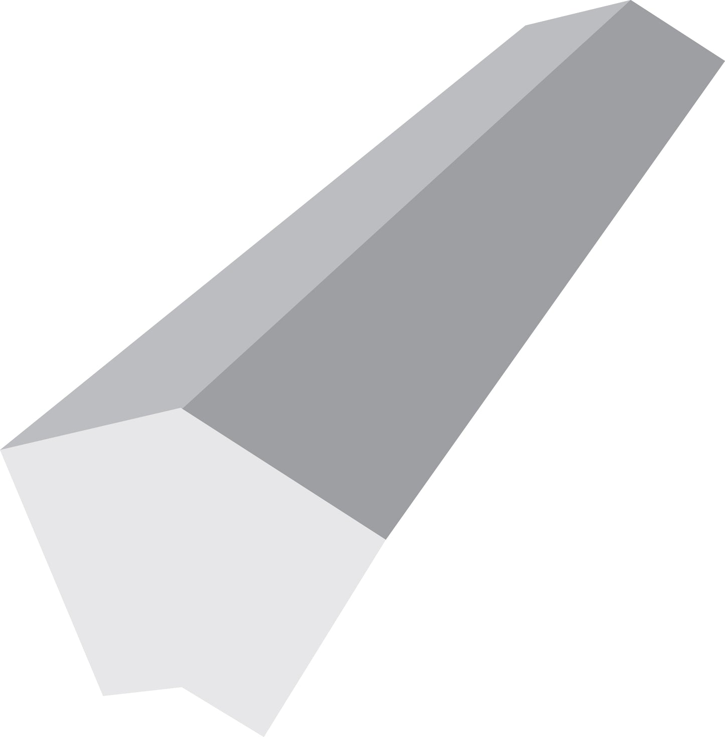 External 135 Corner Brilliant White – 300mm