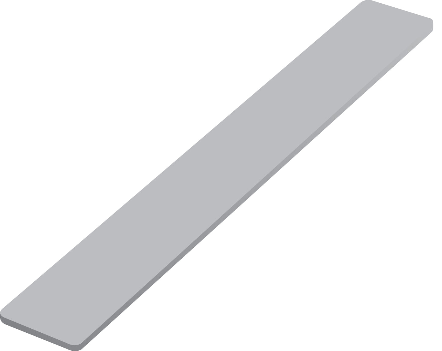 Flat End Cap Brilliant White