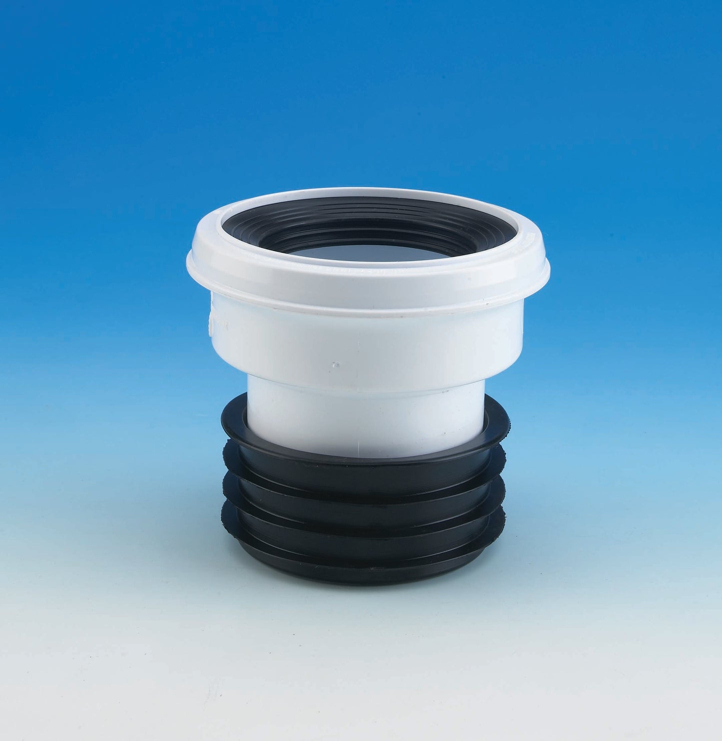 STRAIGHT PAN CONNECTOR WHITE