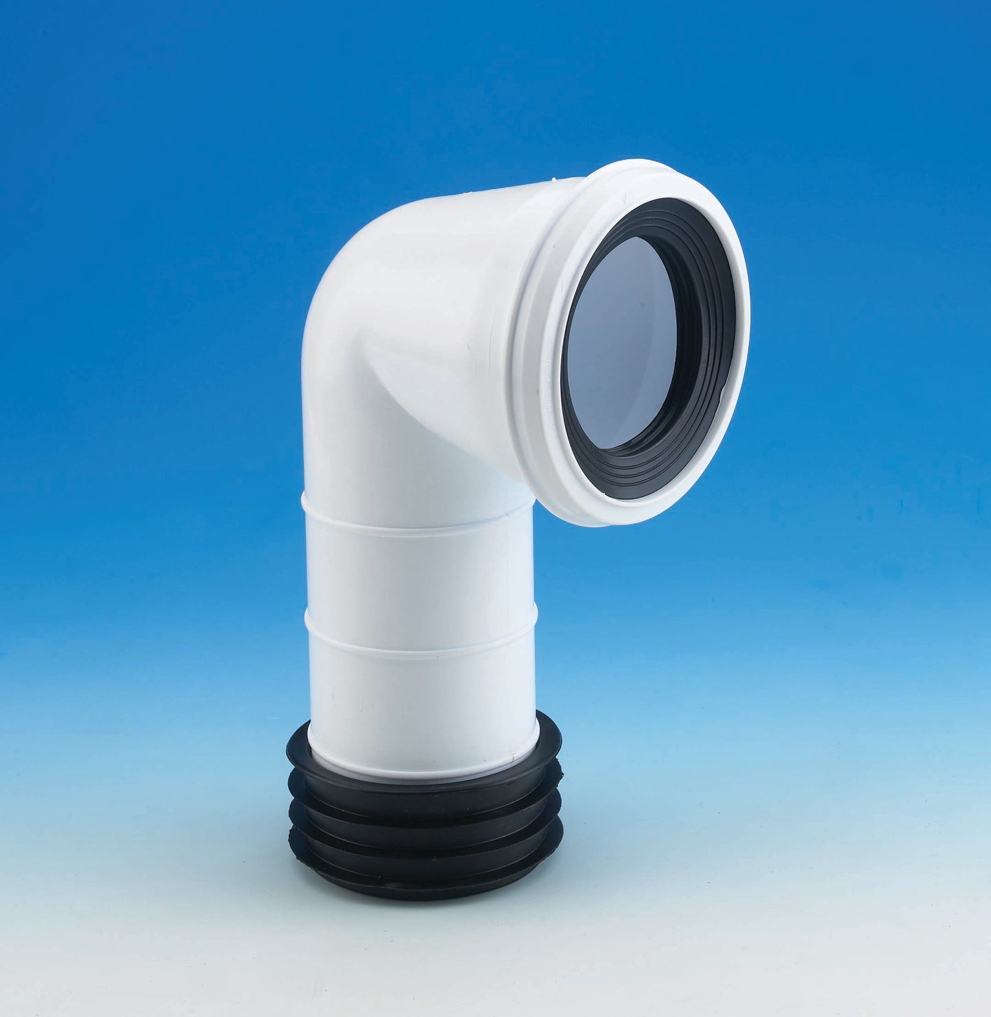 BENT PAN CONNECTOR WHITE