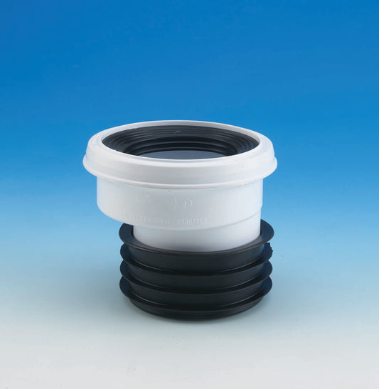 OFFSET PAN CONNECTOR WHITE