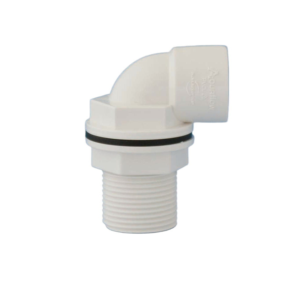 OVERFLOW BENT COMPRESSION TANK CONNECTOR