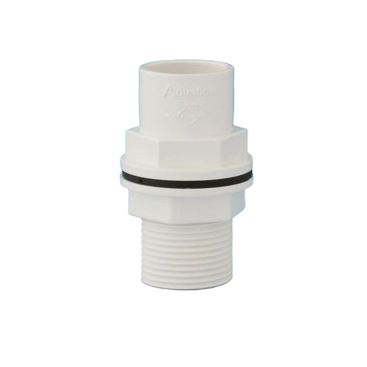 OVERFLOW STRAIGHT COMPRESSION TANK CONNECTOR