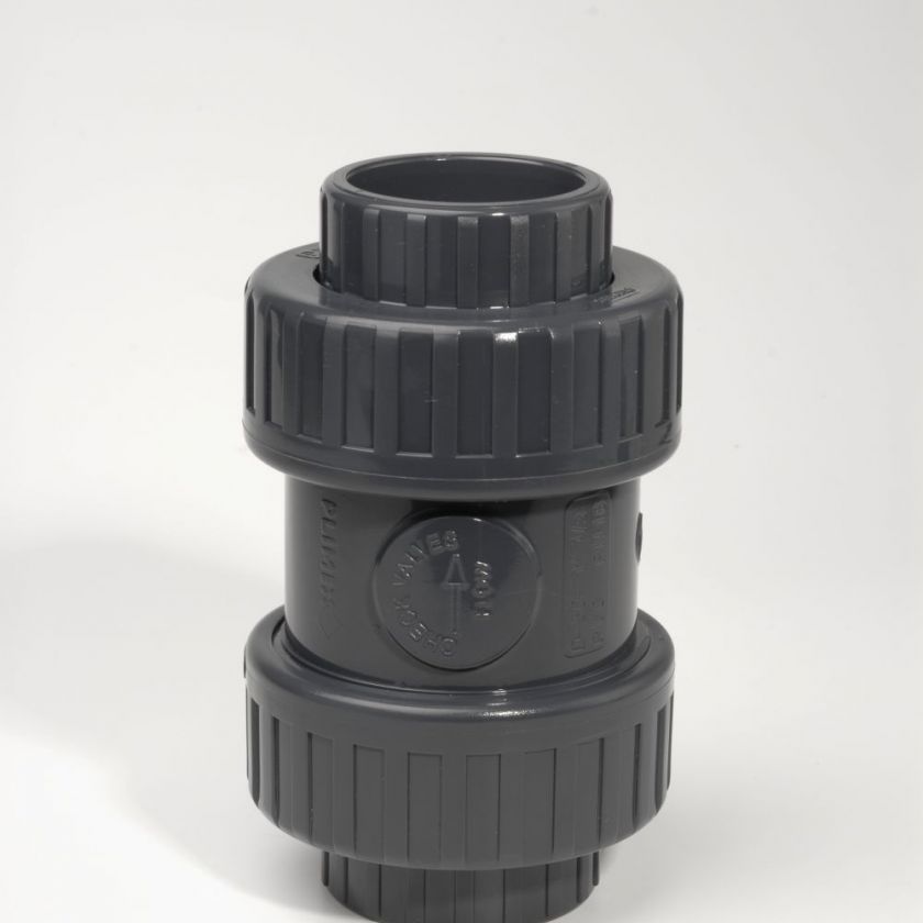PVC-U Spring Check Valve DU/Plain Socket EPDM