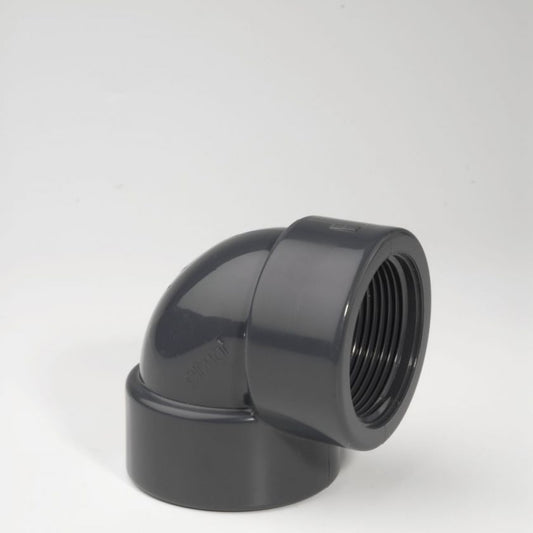 PVC-U Plain Threaded Elbow