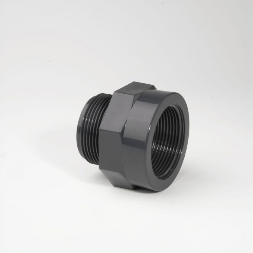 pvc u fittings size 2"