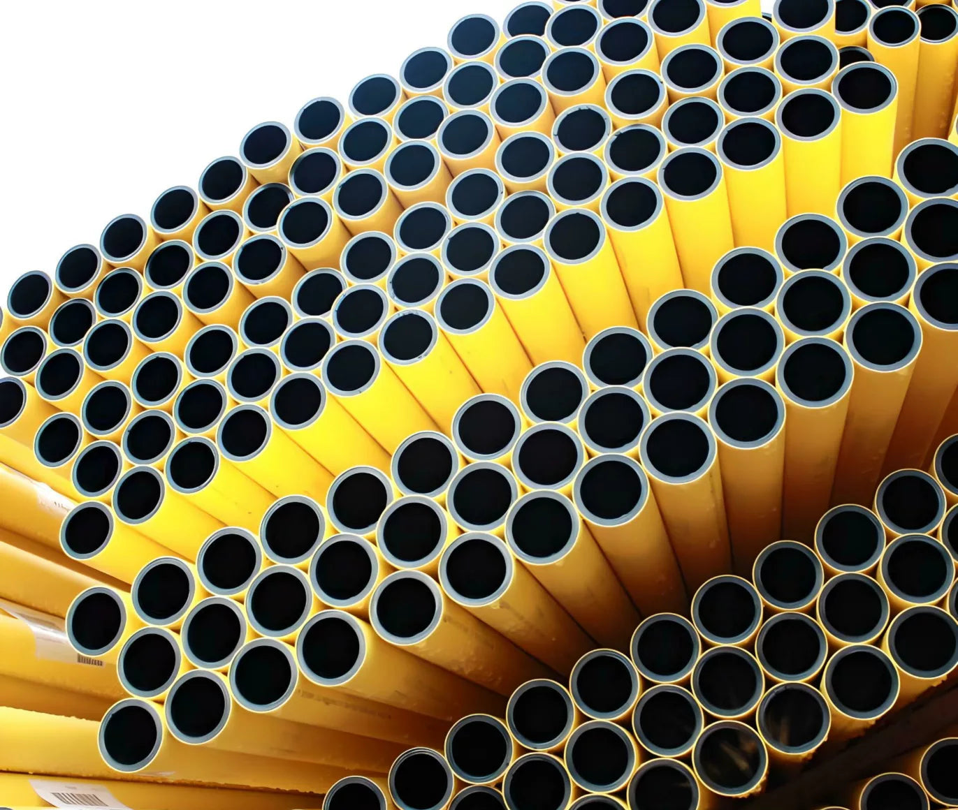 YELLOW MDPE 90mm lengths SDR11