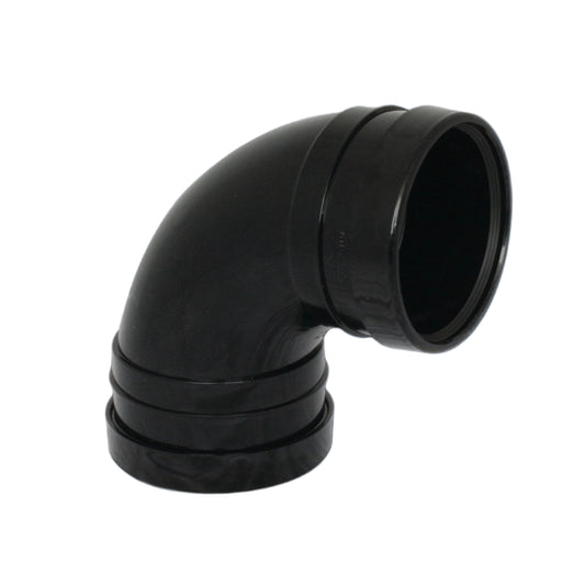110MM 90° DOUBLE SOCKET SOIL BEND