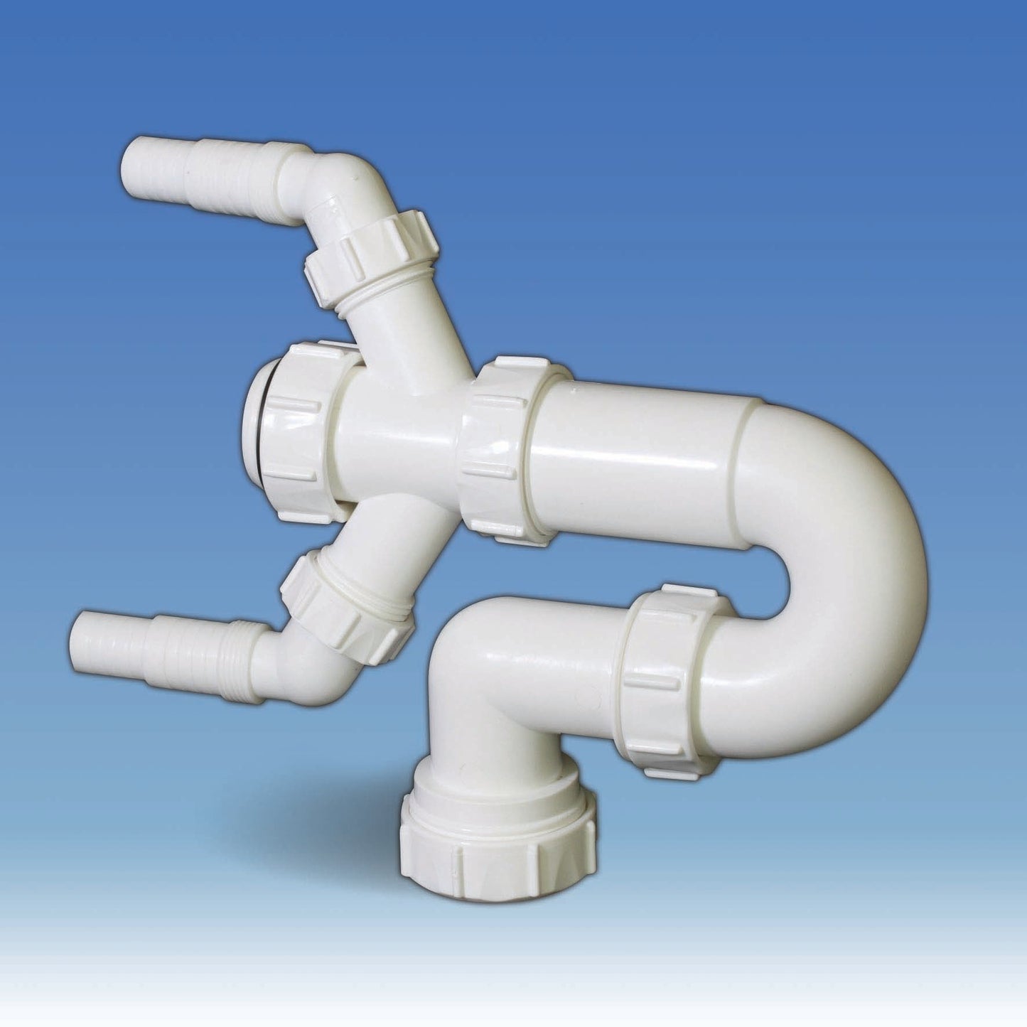 WASHING MACHINE DOUBLE TRAP