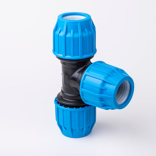 MDPE Compression Tee