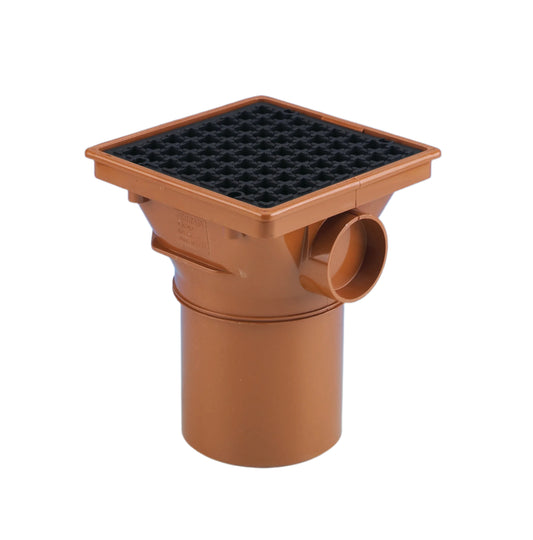 SQUARE HOPPER WITH GRID