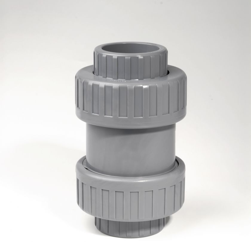 ABS Spring Check Valve DU/Plain Socket EPDM 1/2"