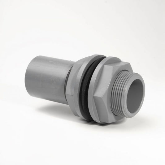 ABS Tank Connector Plain/BSP 1/2"