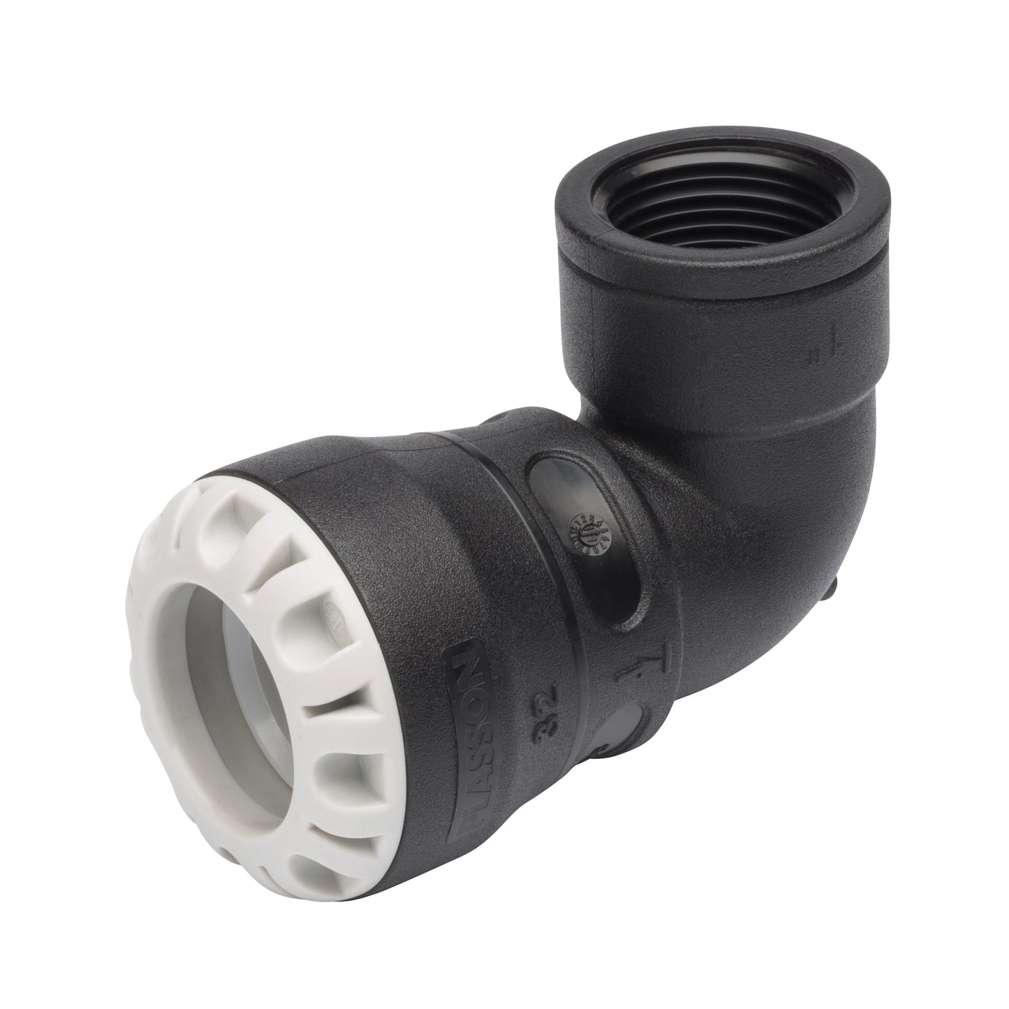Plasson MDPE Pushfit Female Elbow