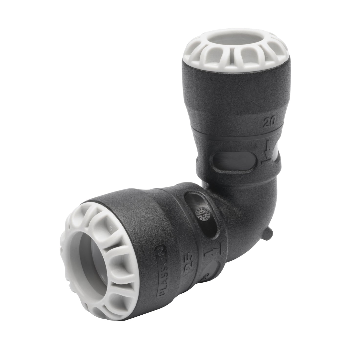 Plasson MDPE Pushfit Reducing Elbow