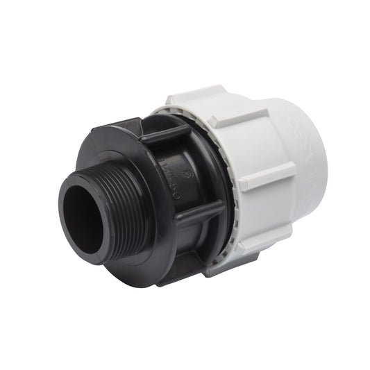 Plasson MDPE Mechanical Male Adaptor