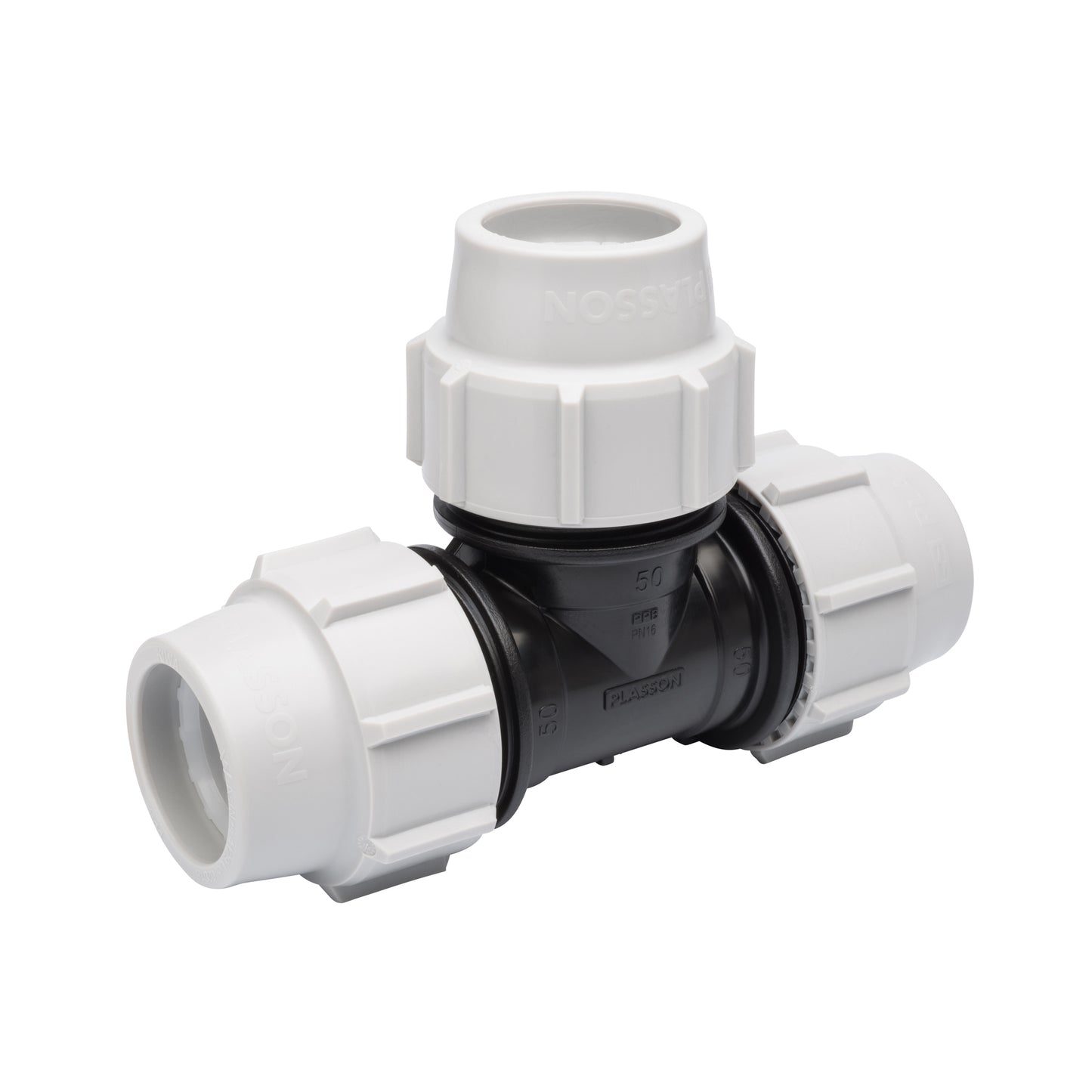 Plasson MDPE Mechanical Repair Tee