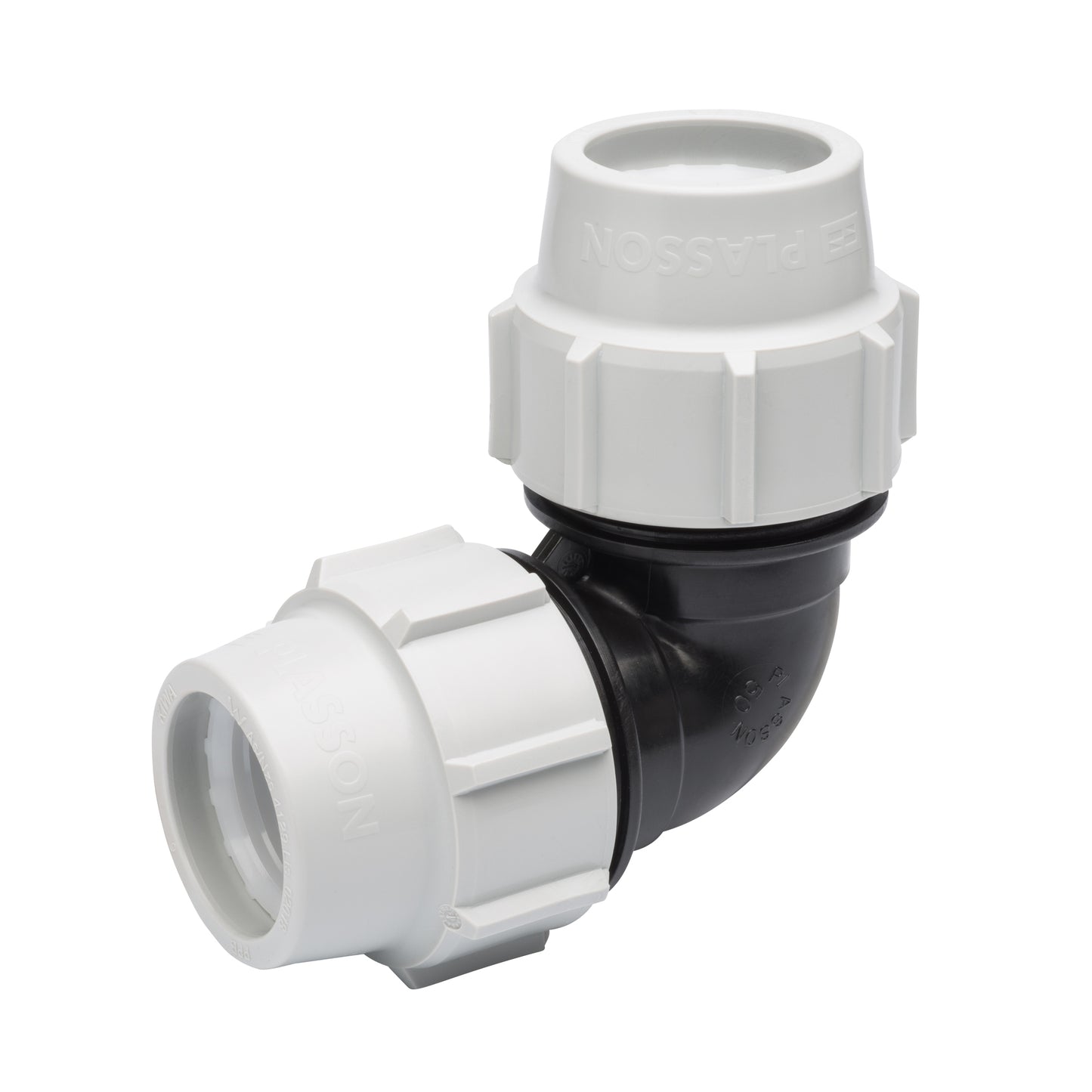 Plasson MDPE Mechanical 90 Degree Elbow