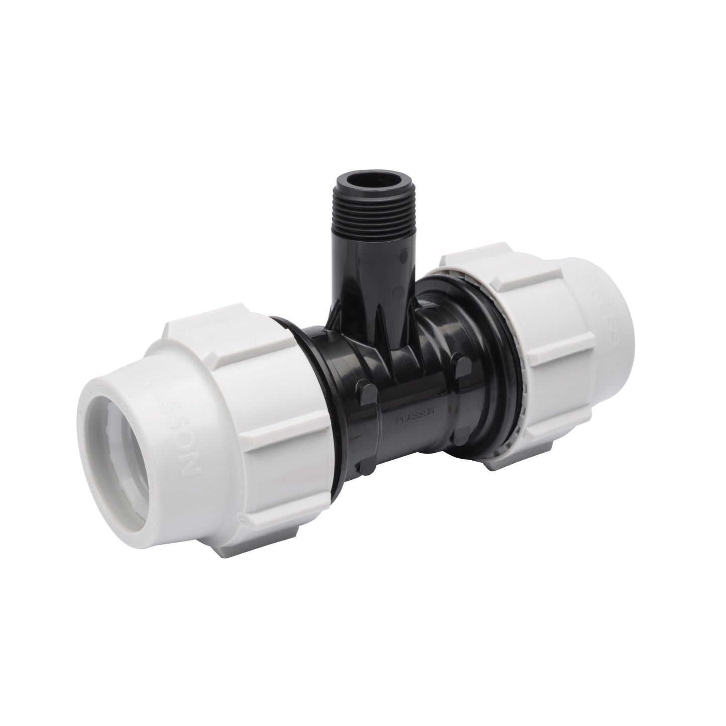 Plasson MDPE Mechanical Coupler + Riser