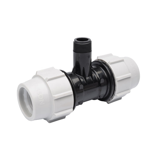 Plasson MDPE Mechanical Coupler + Riser