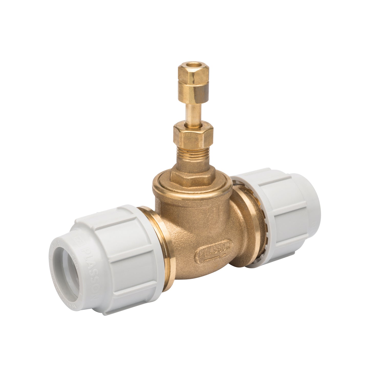 Plasson MDPE Stop Tap (DZR) Square Drive