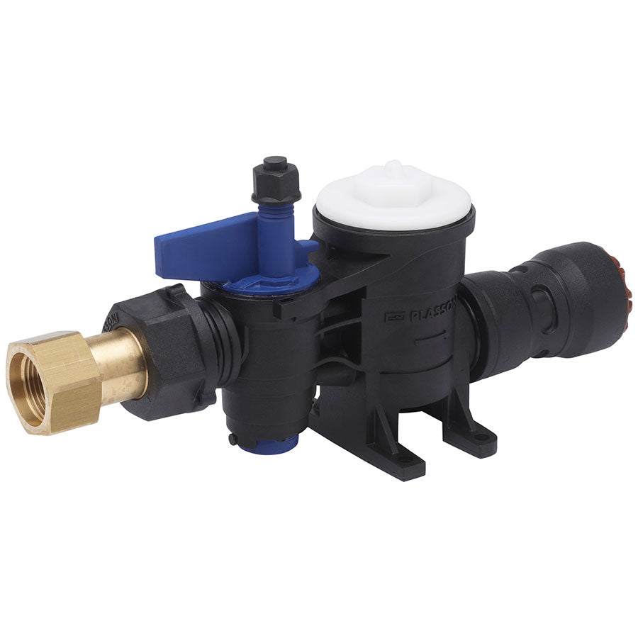 PLASSON METER MOUNT KITMCP 3/4" BSPP x 22mm Pushfit