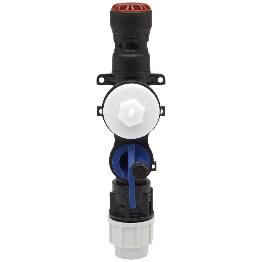 PLASSON METER MOUNT KITMCP 25 Mech x 22 Pushfit