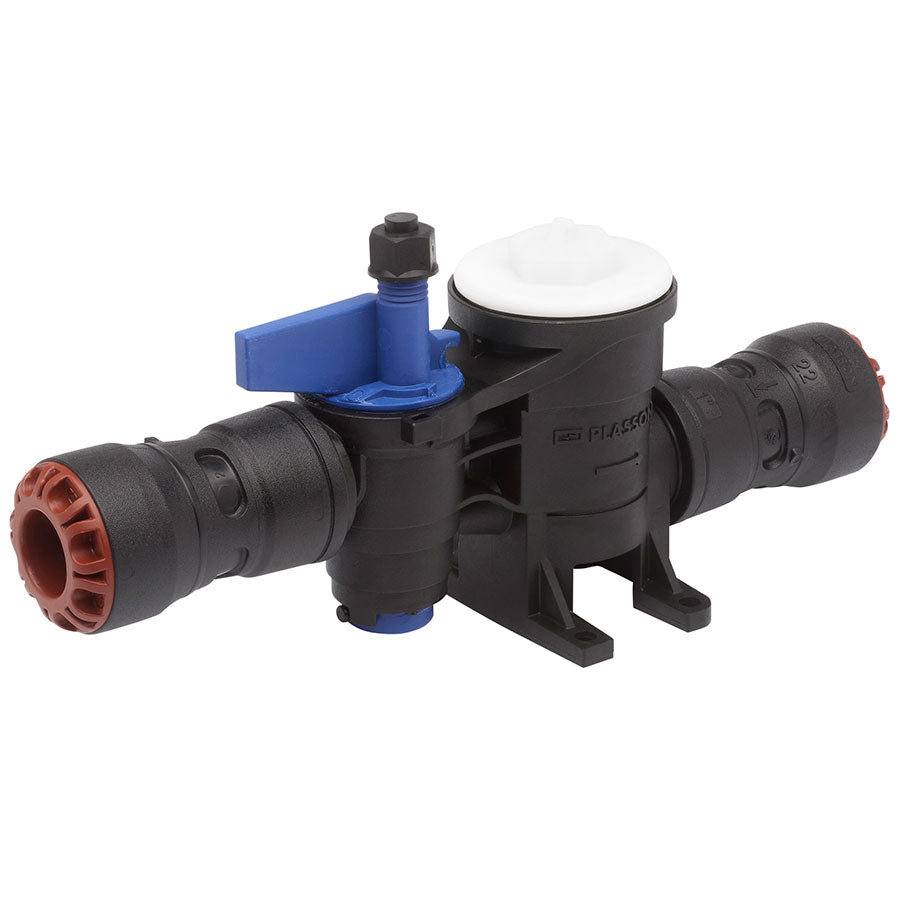 PLASSON METER MOUNT KITMCP 22mm Pushfit x 22mm Pushfit          