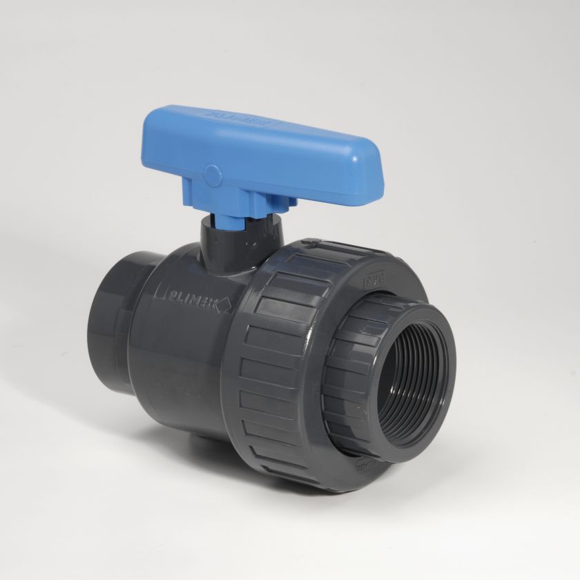 PVC-U Ball Valve SU Econ/BSP Socket EPDM
