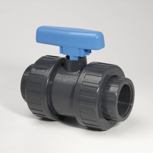 PVC-U Ball Valve DU Econ/Plain Socket EPDM