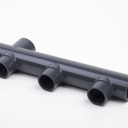 PVC-U Male Spigot Triple Outlet Female Side Inlet