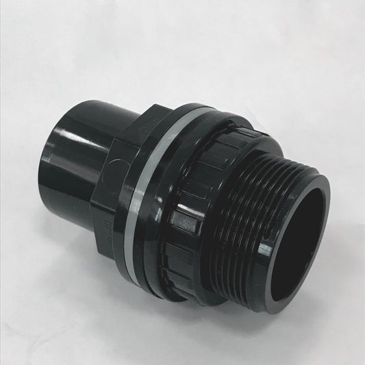 PVC-U Tank Connector Metric Plain/BSP